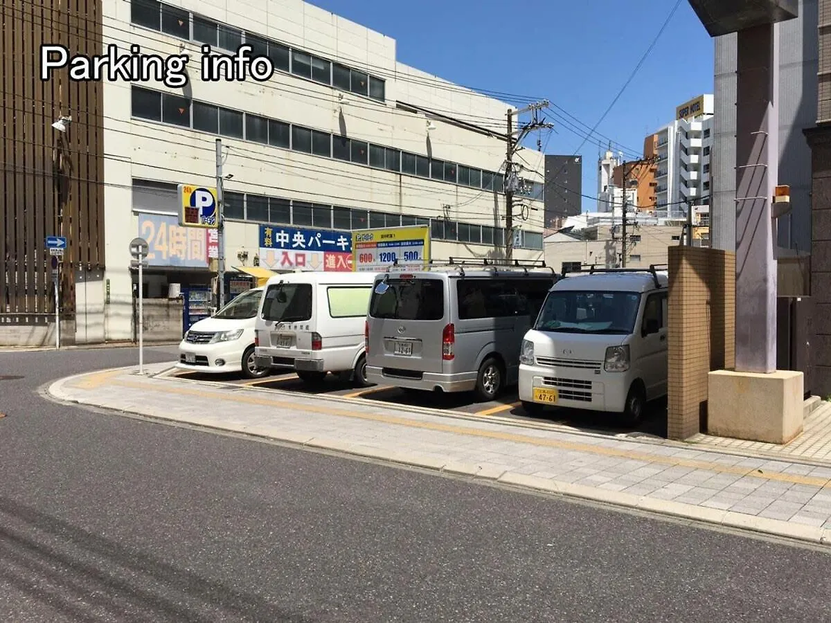 Apartmán Bhotel Heiwaodori 802 - New Apt Famous Hiroshima Dori For 6Ppl